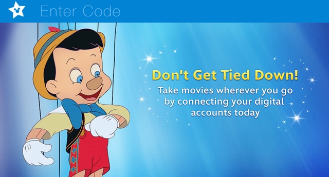 Disney Movies Anywhere flexibility on Page & Screen
